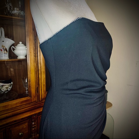 Sparkle trim, Boned Bodice, Strapless Gown SZ 4, NWT - Picture 5 of 16